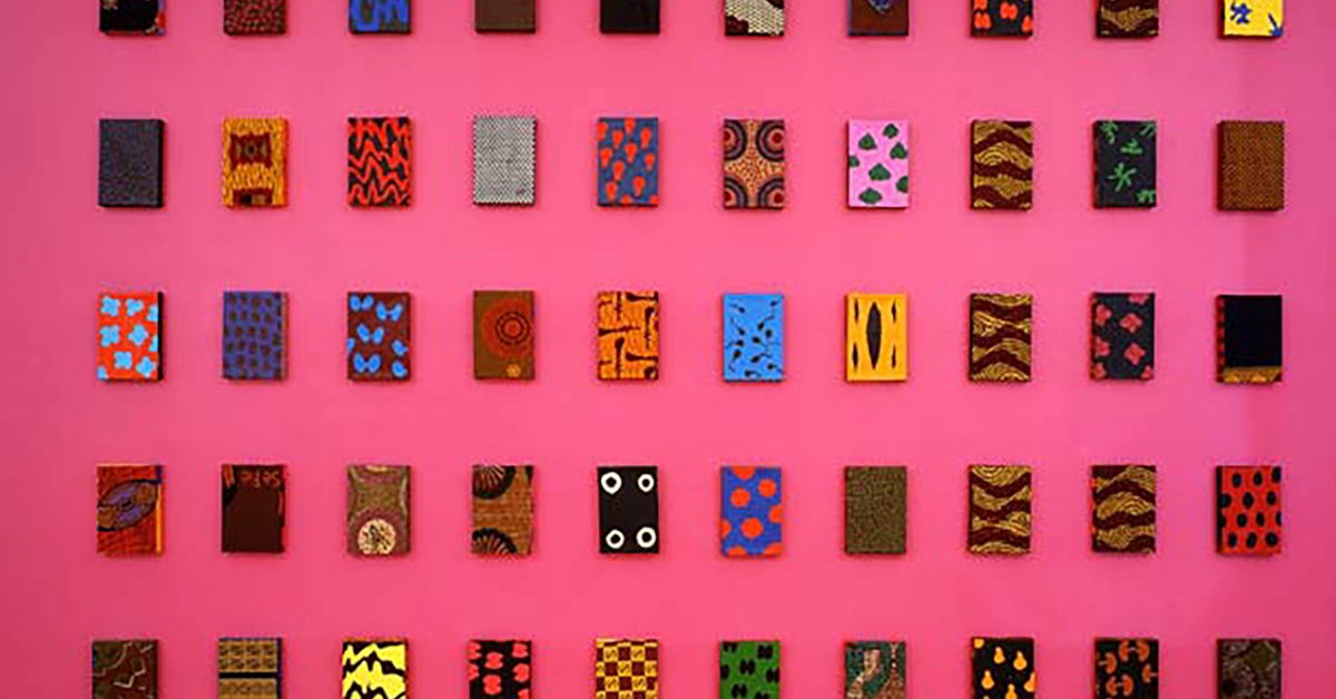 Yinka Shonibare, "Double Dutch", Dutch wax-printed cotton, London, 1992.
