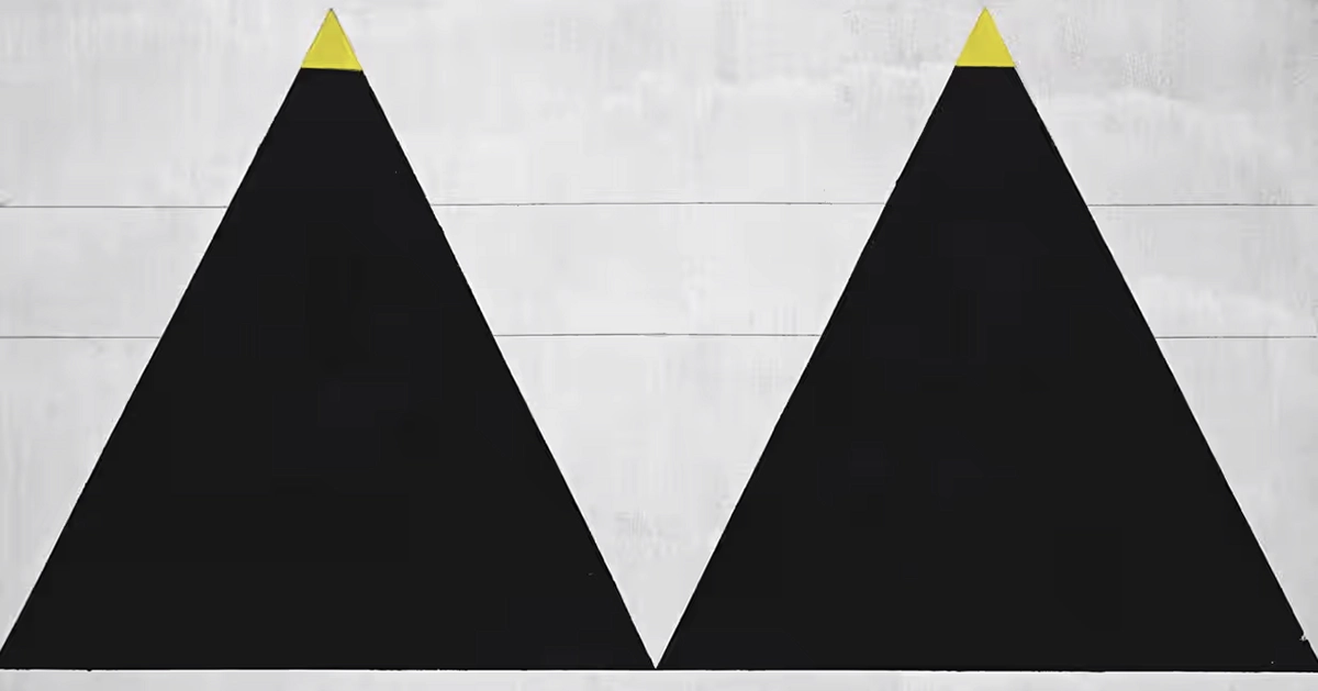 Agnes Martin, "Untitled #1", Acrylic and graphite on canvas, New Mexico, 1973.
