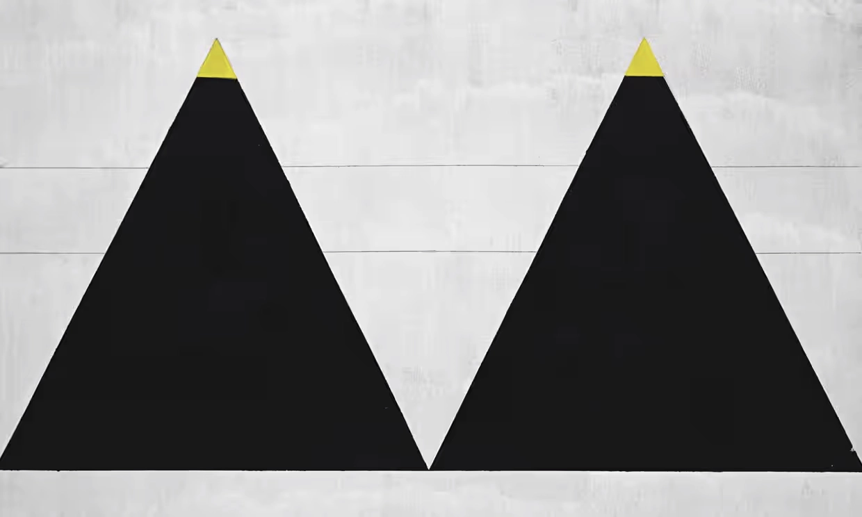 Agnes Martin, "Untitled #1", Acrylic and graphite on canvas, New Mexico, 1973.