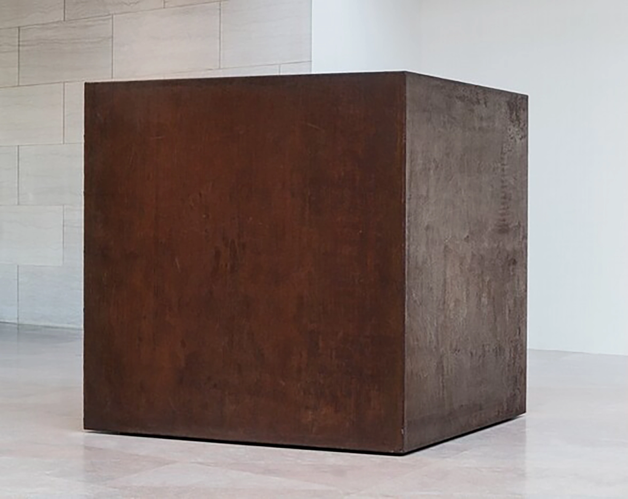 Tony Smith, "Die", Steel, New York, 1960.