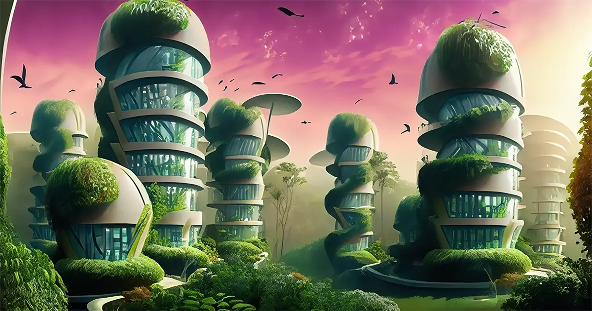 sustainable-eco-friendly timeline visualization